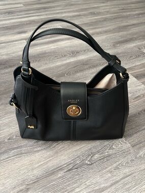 ⚜️RADLEY LONDON Shoulder Bag with Gold Hardware